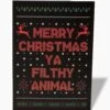 Ya Filthy Animal Greeting Card -Threadheads Clothing GreetingCards 137