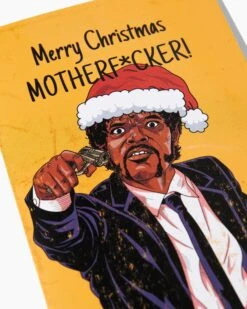 Merry Christmas Motherfucker Greeting Card -Threadheads Clothing GreetingCards 183