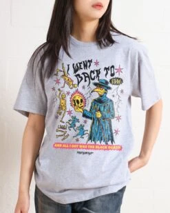 Black Death T-Shirt -Threadheads Clothing Grey Front 3a698202 65b4 4f8f 8229 63512cd09b39