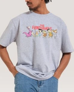 We're The Flintstones T-Shirt 13 We're The Flintstones T-Shirt -Threadheads Clothing Grey Front 99d207f8 f062 4ff1 9cb6 2f60f48e32de