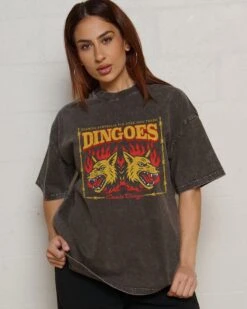 Territory Dingoes Wash Tee -Threadheads Clothing GreyWashed Front 1c14e440 499f 4f2c 9602 5f5576bdfb98