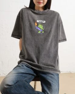 Let's Commit Arson Wash Tee 7 Let's Commit Arson Wash Tee -Threadheads Clothing GreyWashed Front 6337f9cb 6560 4ada bfb6 5aa1acd12bcc