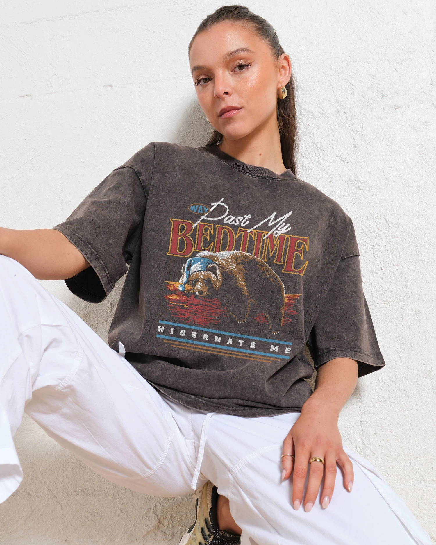 Way Past My Bedtime Wash Tee 3 Way Past My Bedtime Wash Tee