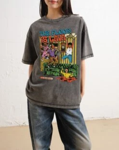 Floor Is Lava Wash Tee