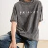 Friends Logo Wash Tee -Threadheads Clothing Grey Washed Front 8 758e6557 99dc 4b1e 9e32 999760b2bd5d