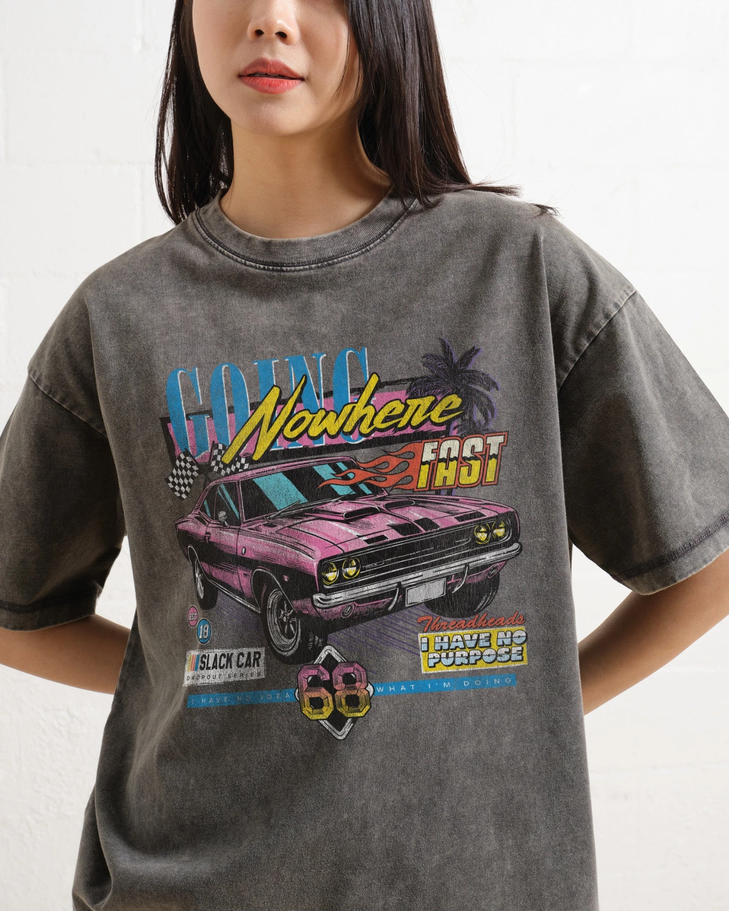 Going Nowhere Fast Wash Tee 3 Going Nowhere Fast Wash Tee