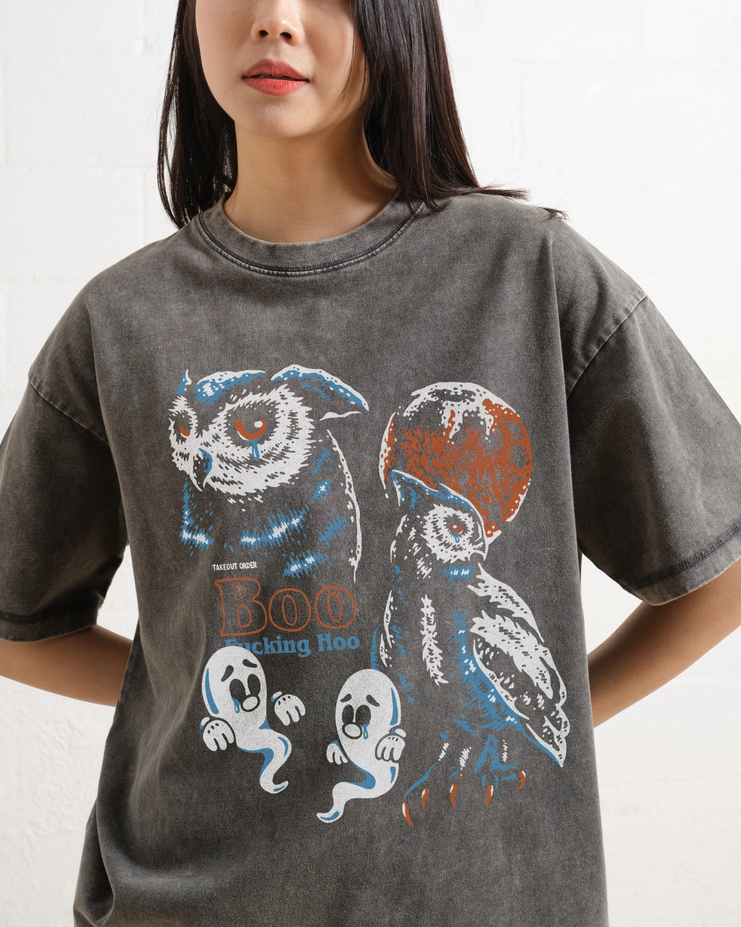 Boo Hoo Wash Tee 4 Boo Hoo Wash Tee - Image 2