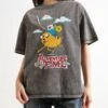 Adventure Time Wash Tee 2 Adventure Time Wash Tee -Threadheads Clothing Grey Washed Front f4822a10 f9d6 4b71 b221 2341d2412b27