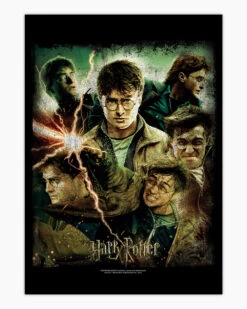 Harry Potter Vintage Art Print