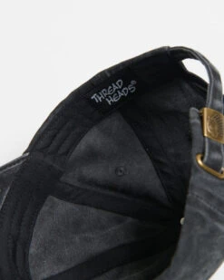 Essential Black Washed Cotton Hat -Threadheads Clothing Hat 1 2793519d f0fa 4a98 a957 256ff570e134