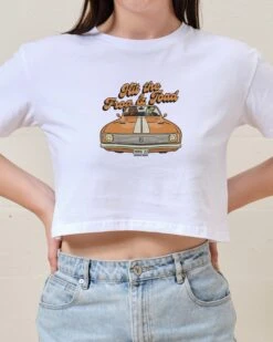 Front Page -Threadheads Clothing HittheFrog ToadWhite CropTeeFront