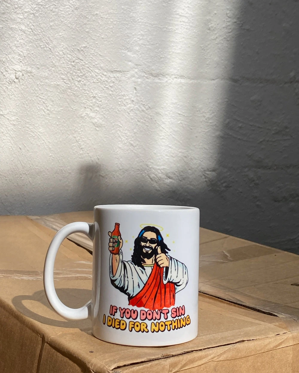 If You Don't Sin I Died For Nothing Mug 5 If You Don't Sin I Died For Nothing Mug - Image 3