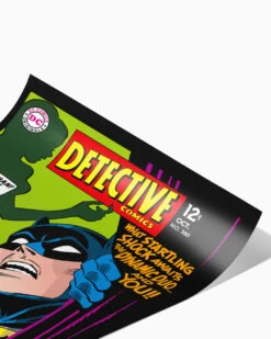 DC It's Not True Batman Art Print -Threadheads Clothing Its Not True Batman Black Curled Mock Up f5759cf8 ca38 4eb4 b430 c988d10b642c