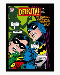 DC It's Not True Batman Art Print -Threadheads Clothing Its Not True Batman Black Wall Art Mock Up 1 9a764faa e465 4835 9cf3 bd0f1372a8c7