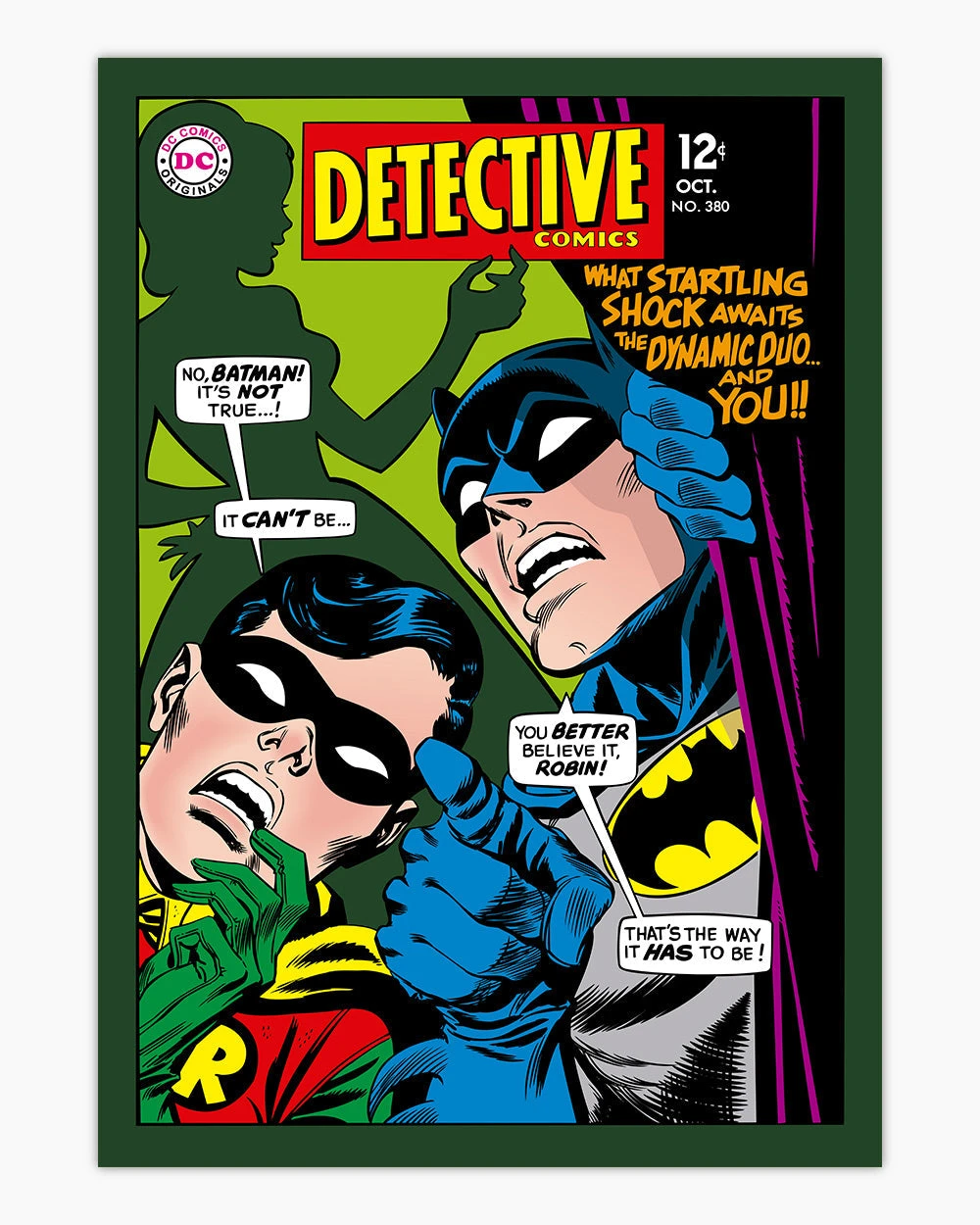 DC It's Not True Batman Art Print