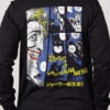 DC Japanese Joker Long Sleeve -Threadheads Clothing JapaneseJoker MensLongSleeveBack
