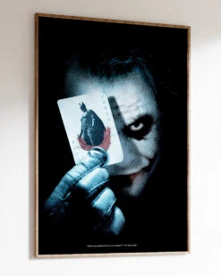 Playing Card Art Print -Threadheads Clothing Joker Playing card WallArtMockUp 2