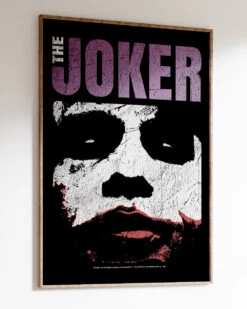Why So Serious Art Print -Threadheads Clothing Joker Why So Serious WallArtMockUp 2