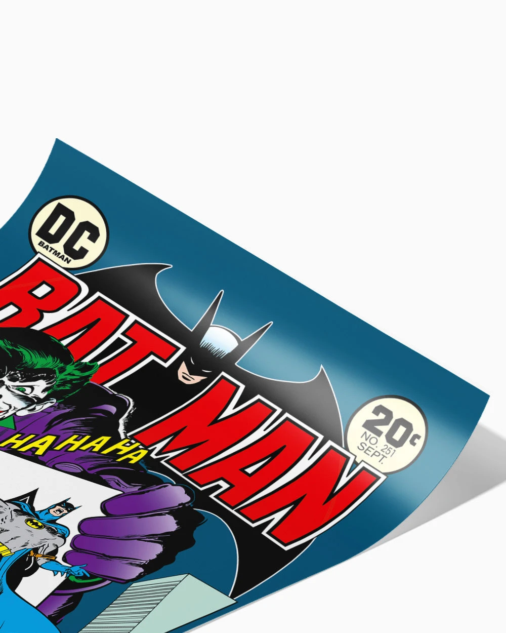 DC The Joker's Back In Town Art Print 4 DC The Joker's Back In Town Art Print - Image 2