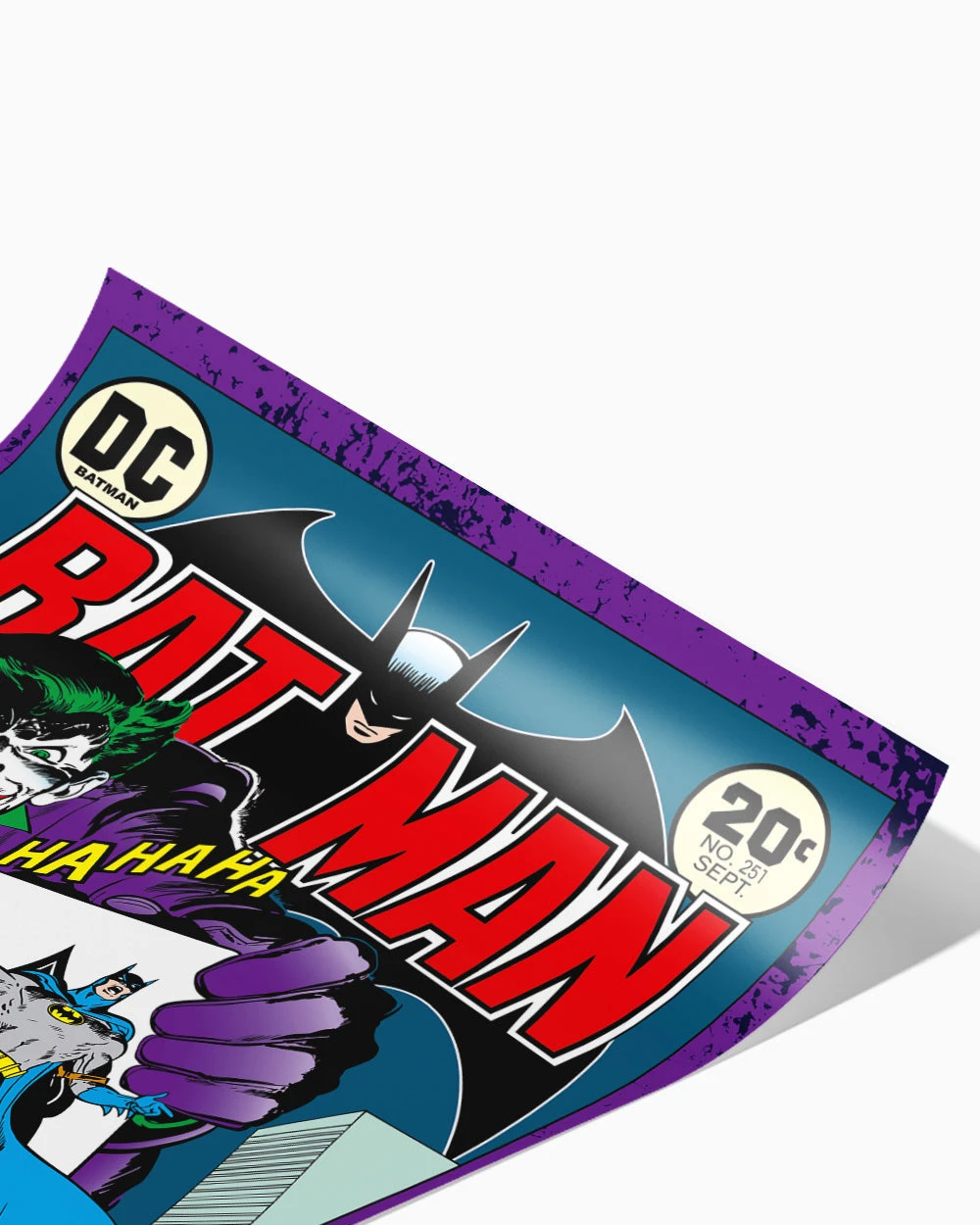 DC The Joker's Back In Town Art Print 6 DC The Joker's Back In Town Art Print - Image 4