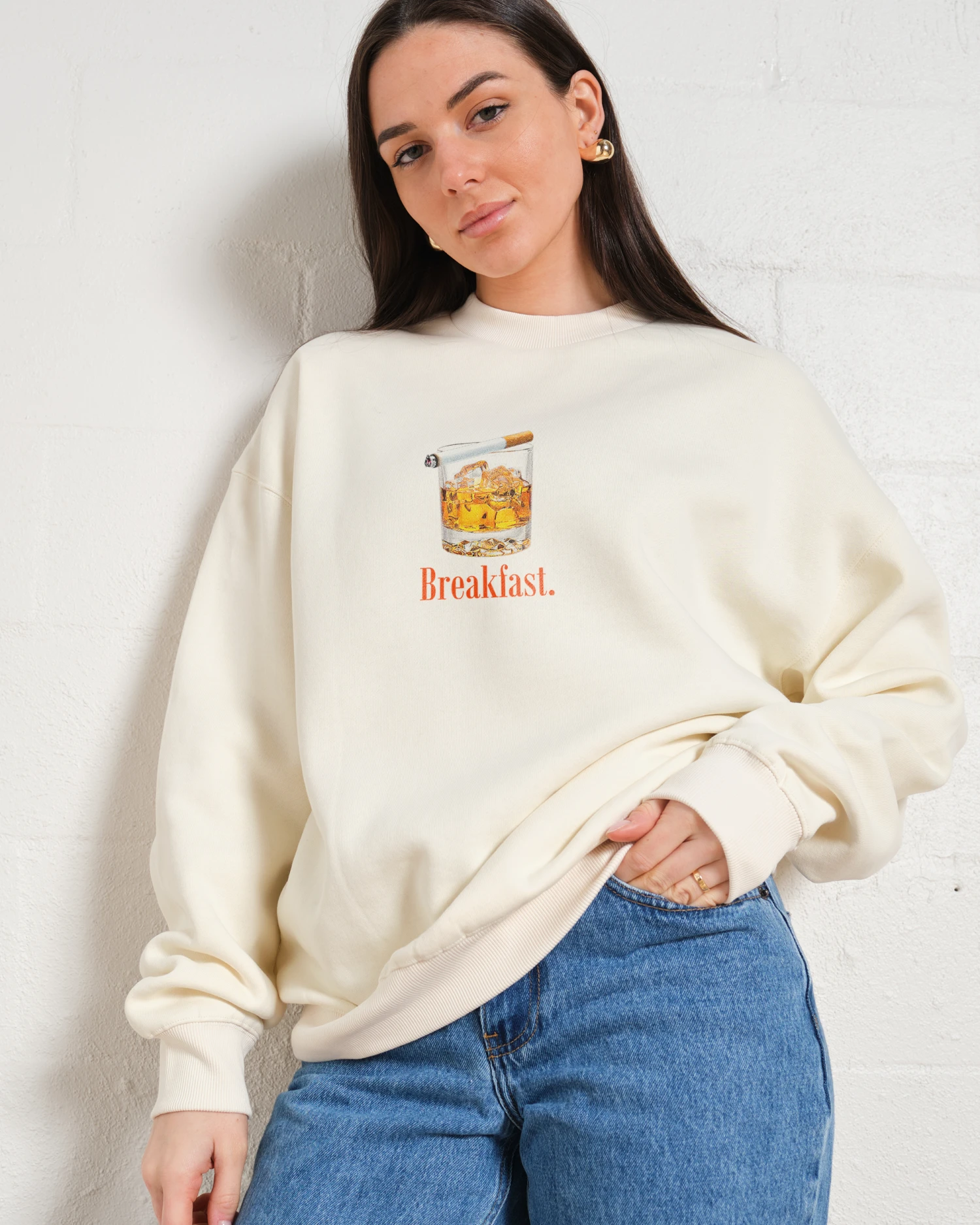 Breakfast Sweatshirt 4 Breakfast Sweatshirt - Image 2