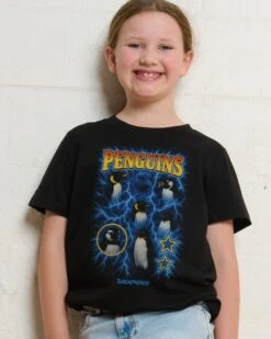 Penguins Collage Kids T-Shirt