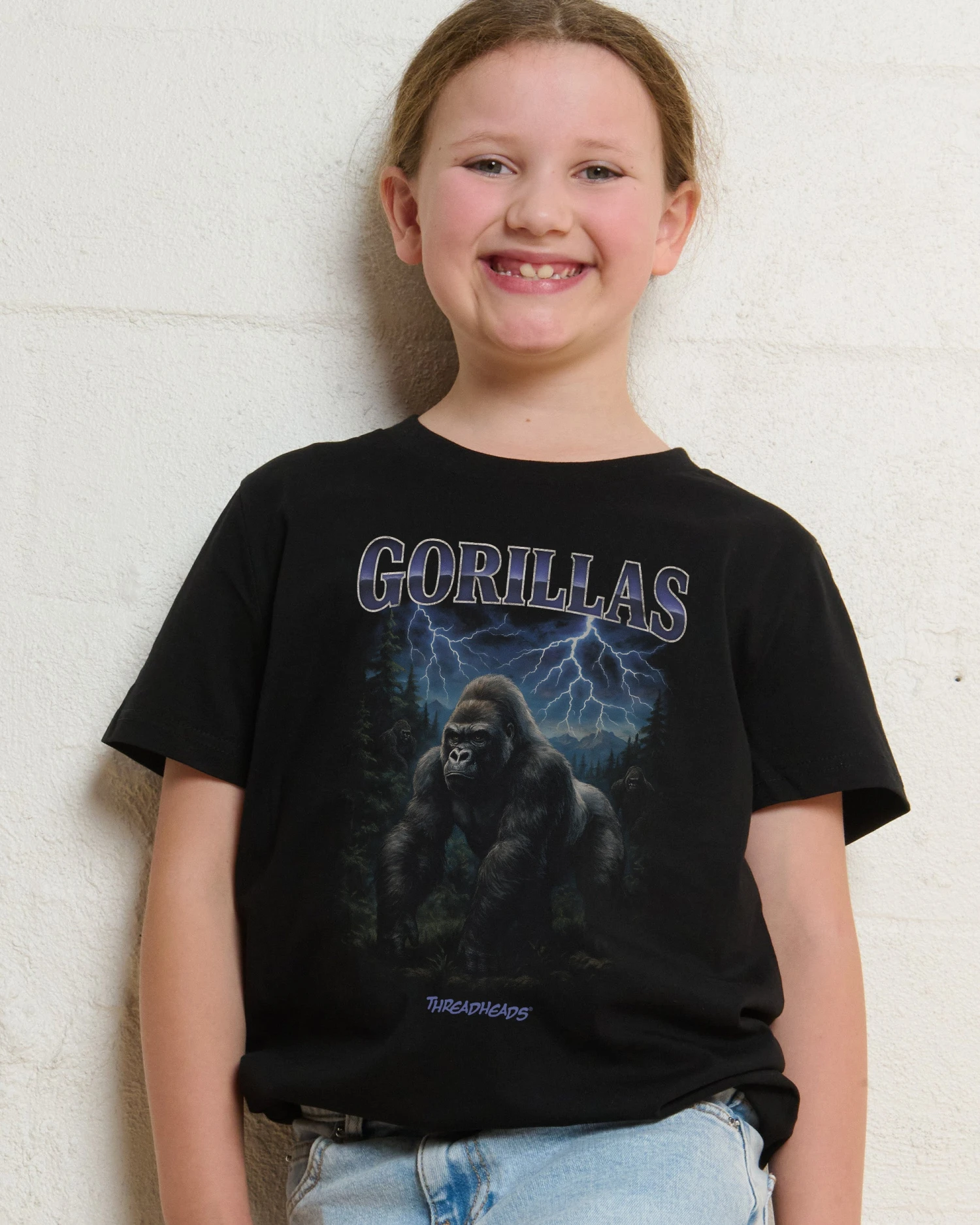 Gorillas Kids T-Shirt 4 Gorillas Kids T-Shirt - Image 2