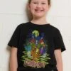 Scooby-Doo Zoinks Kids T-Shirt -Threadheads Clothing KidsBlackTee 51b81272 673e 400f 8f2f 4fde53090809