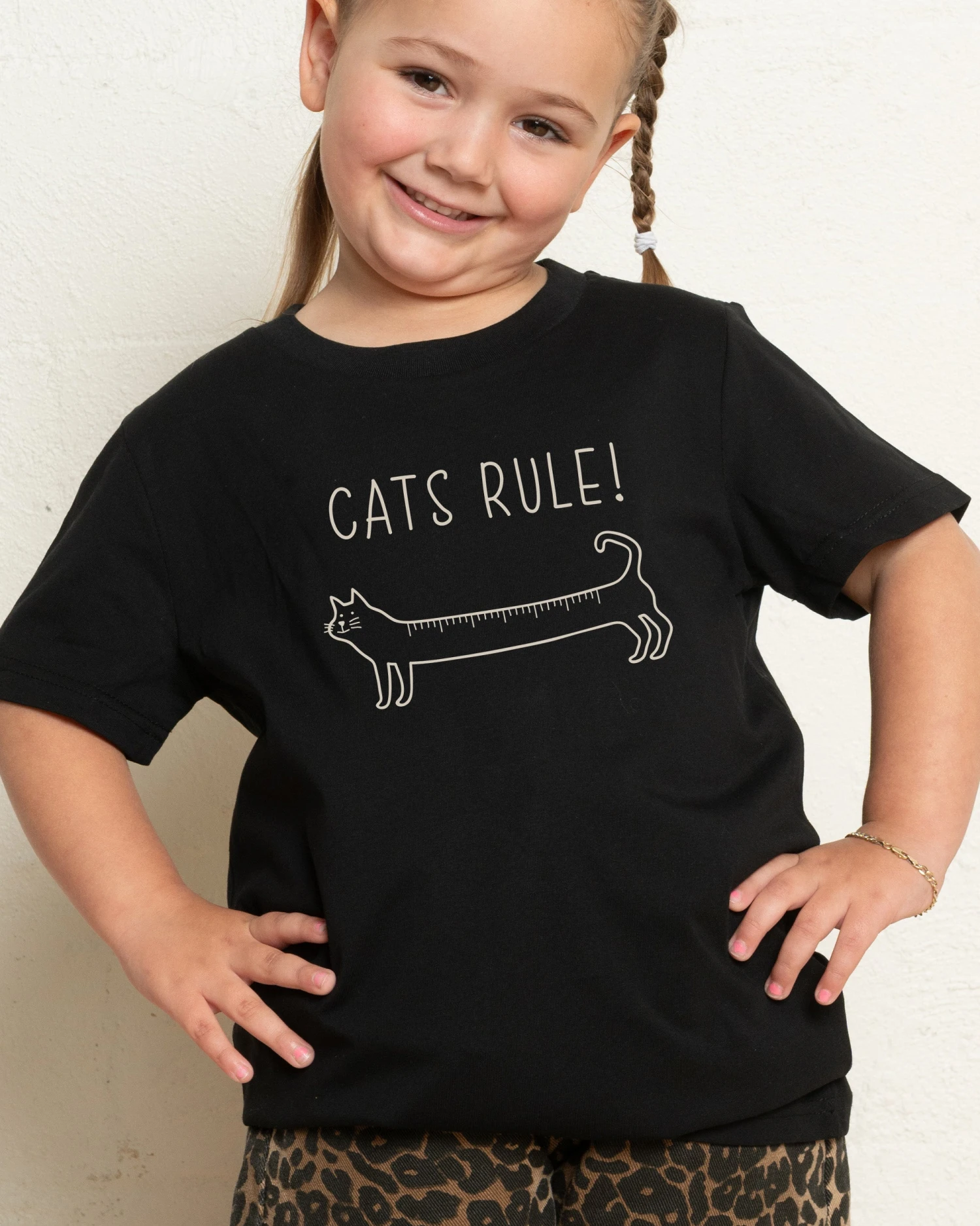 Cats Rule Kids T-Shirt 4 Cats Rule Kids T-Shirt - Image 2