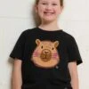 Capybara Face Kids T-Shirt