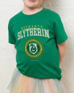 Harry Potter Slytherin College Kids T-Shirt