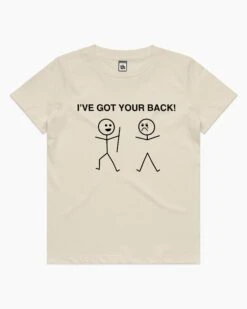 Got Your Back Kids T-Shirt -Threadheads Clothing KidsNaturalTee 23cf96c8 d0f6 4c6f a79f 0180cf713131