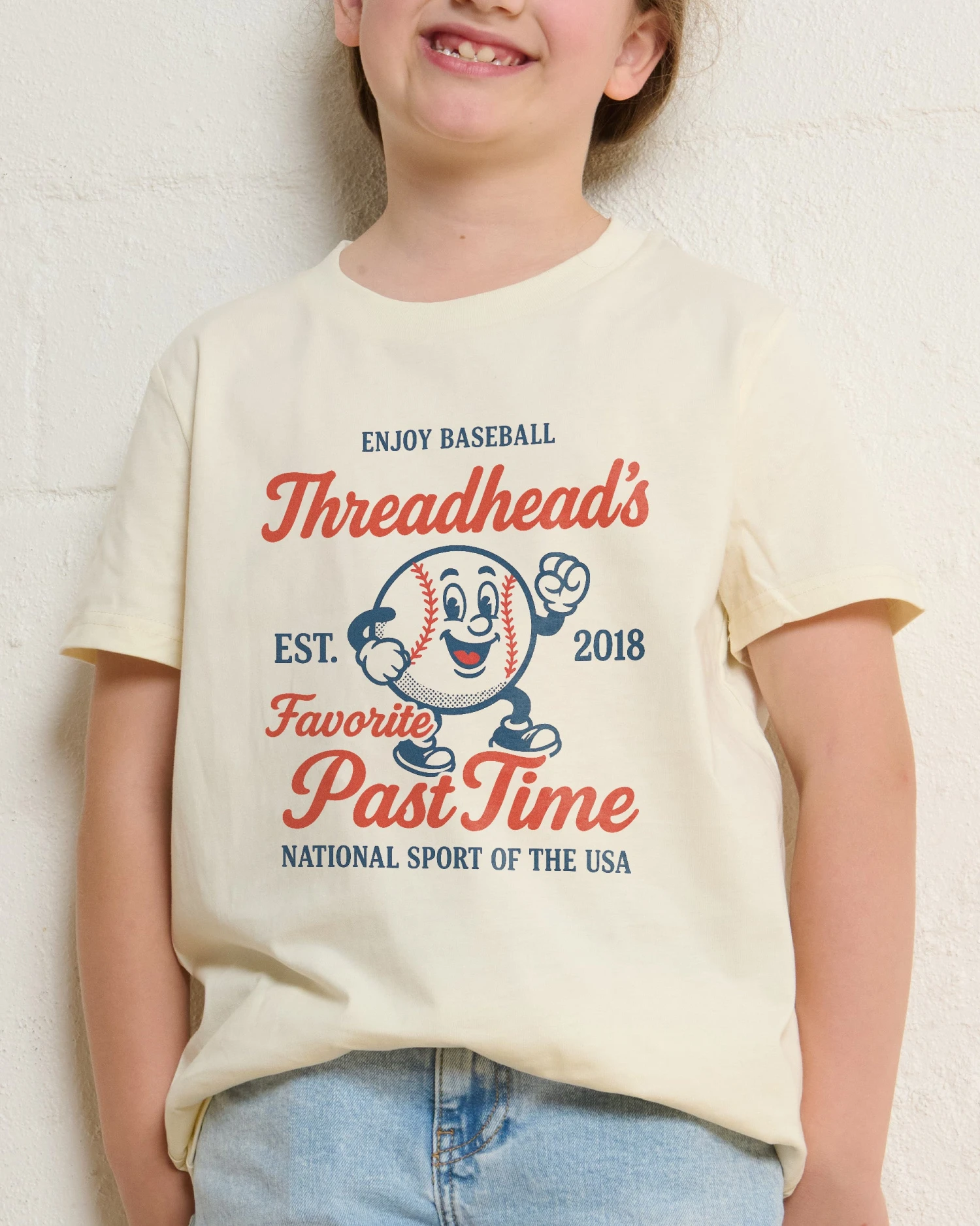 Enjoy Baseball Kids T-Shirt 4 Enjoy Baseball Kids T-Shirt - Image 2