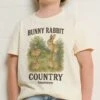 Bunny Rabbit Country Kids T-Shirt -Threadheads Clothing KidsNaturalTee f67da324 29bf 4b6b 8581 9dd3665b1b80