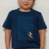 Surf Lines Kids T-Shirt -Threadheads Clothing KidsNavyTee ab34e746 3d8a 4716 b8b3 376d1104e50c