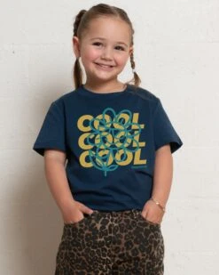 Cool Flower Kids T-Shirt -Threadheads Clothing KidsNavyTee f2cd6c53 7246 4d2c 9570 a77807be6eca