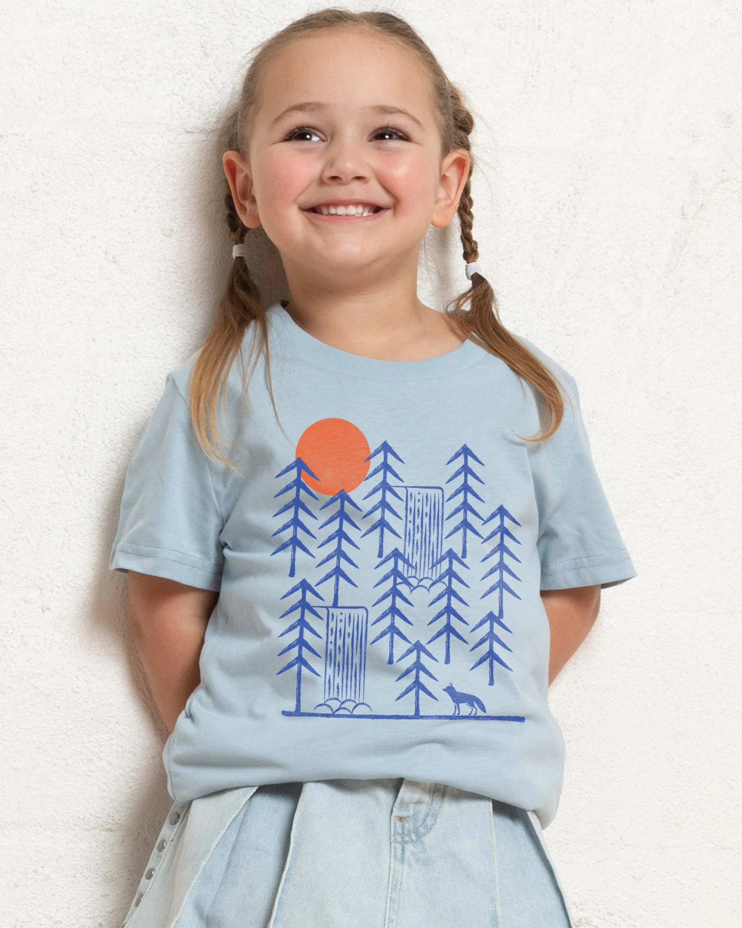 Wild Day Fox Kids T-Shirt 4 Wild Day Fox Kids T-Shirt - Image 2