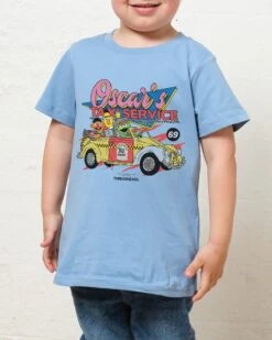 Sesame Street Oscar's Taxi Service Kids T-Shirt