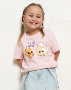 Hot Outside Kids T-Shirt -Threadheads Clothing KidsPinkTee 7d003b48 96a2 4fd9 b9fc 6f7de8cdc1e1