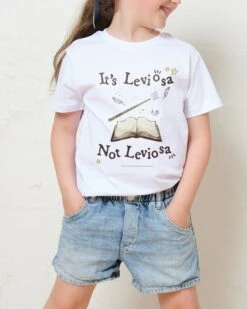 Harry Potter It's Leviosa Not Leviosa Kids T-Shirt