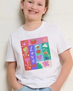 Love Painting Kids T-Shirt -Threadheads Clothing KidsWhiteTee 1b13a0cc 4b87 409c ac0a 32fbd74474f4