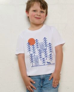 Wild Day Fox Kids T-Shirt