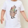 Coffeebara Kids T-Shirt -Threadheads Clothing KidsWhiteTee ab56248c 5921 4a5f bd0f d84a9b07a965