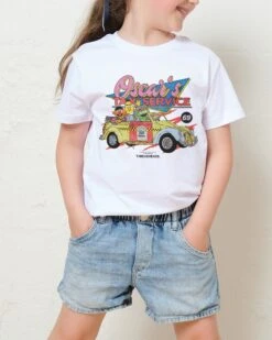 Sesame Street Oscar's Taxi Service Kids T-Shirt -Threadheads Clothing KidsWhiteTee d1506a13 0cc7 425d 9f93 446507c9d487