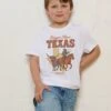 Bigger Than Texas Kids T-Shirt -Threadheads Clothing KidsWhiteTee d2a47385 7fd7 4ff6 ad76 c800338a0374