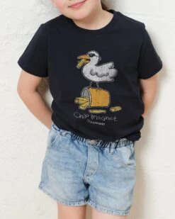 Chip Magnet Kids T-Shirt -Threadheads Clothing Kids Navy Tee 886f1d3b 3ebe 48b7 83e8 c8bd8170fc5f