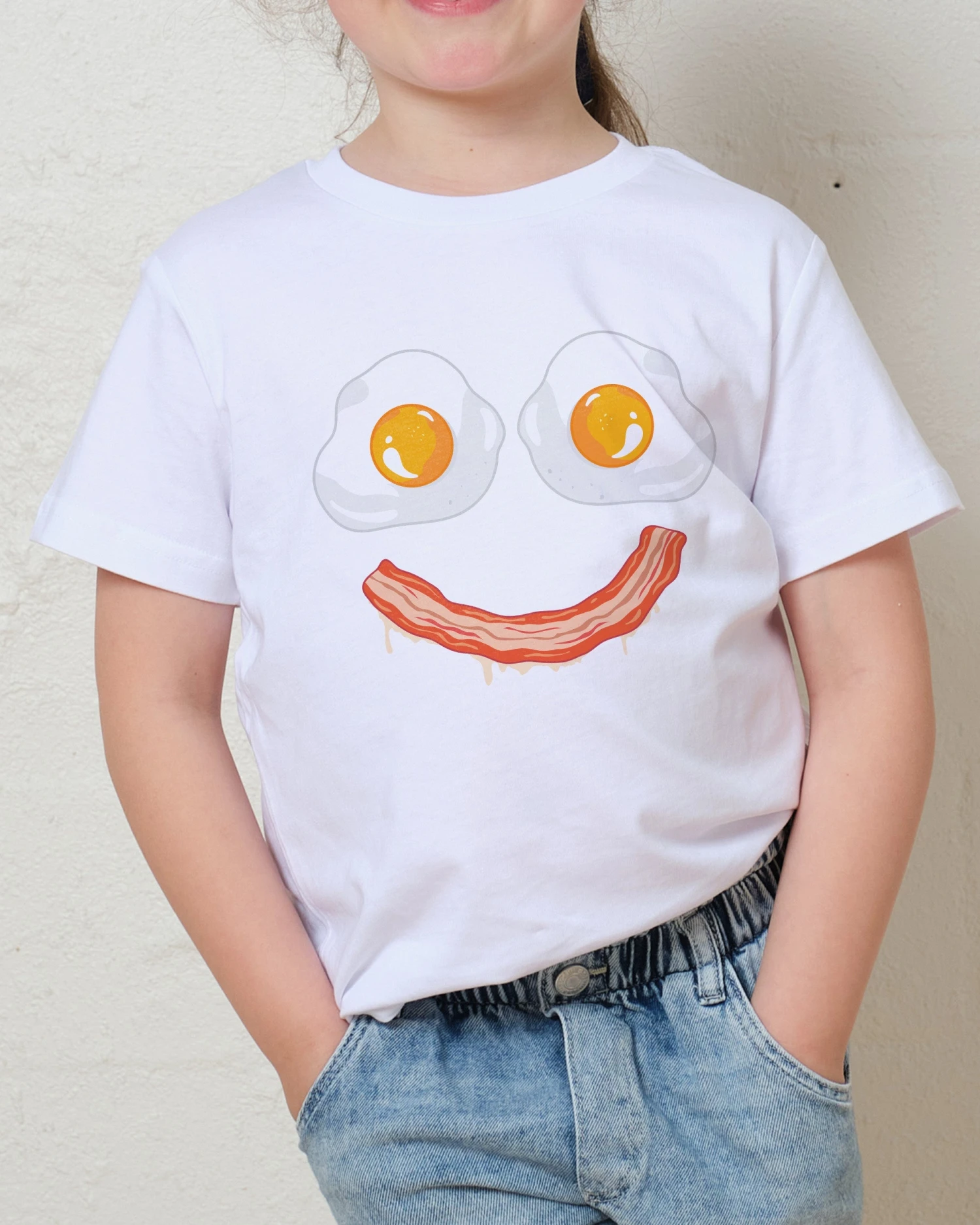 Bacon & Eggs Face Kids T-Shirt 4 Bacon & Eggs Face Kids T-Shirt - Image 2