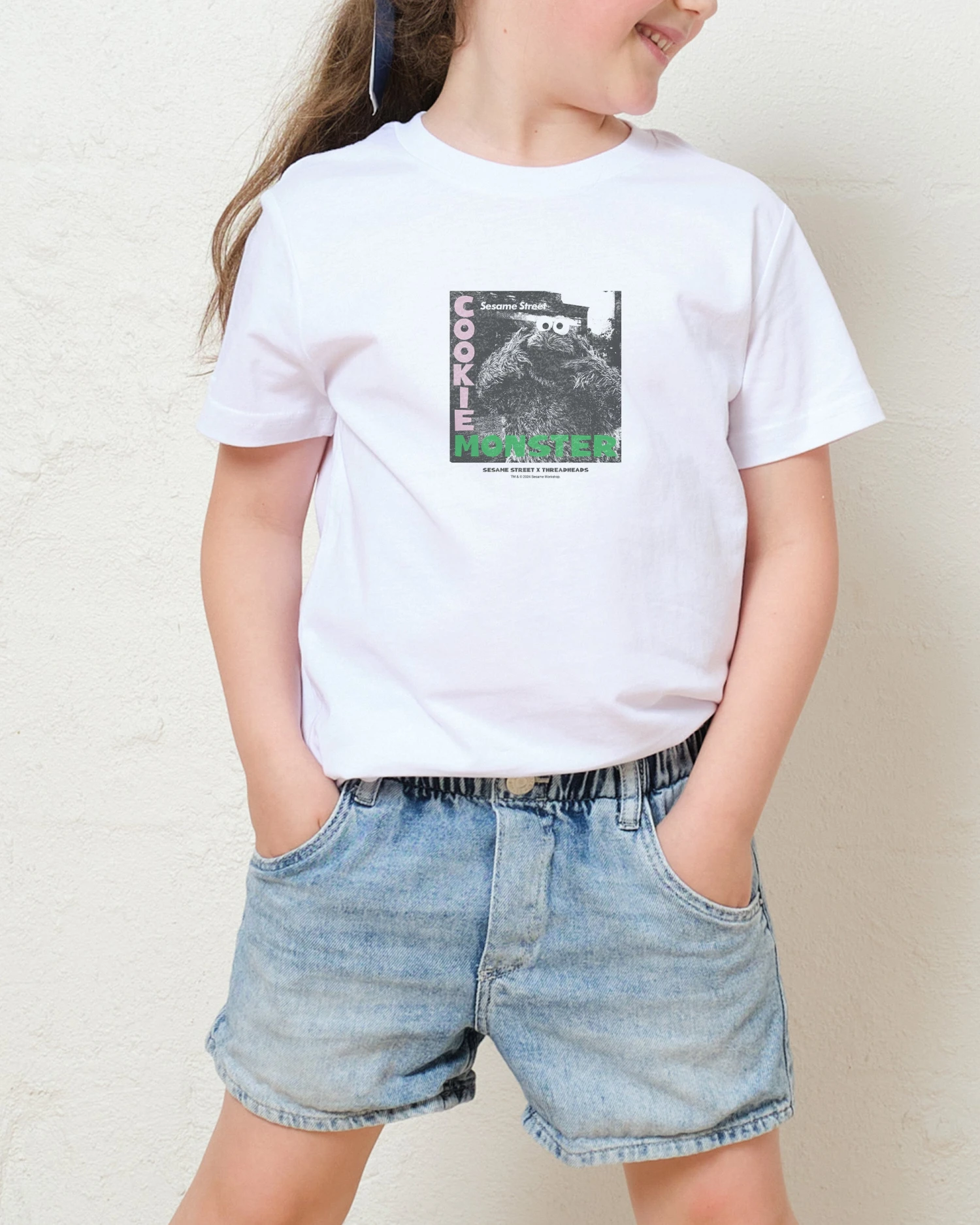 Sesame Street Cookie Monster Calling Kids T-Shirt 4 Sesame Street Cookie Monster Calling Kids T-Shirt - Image 2