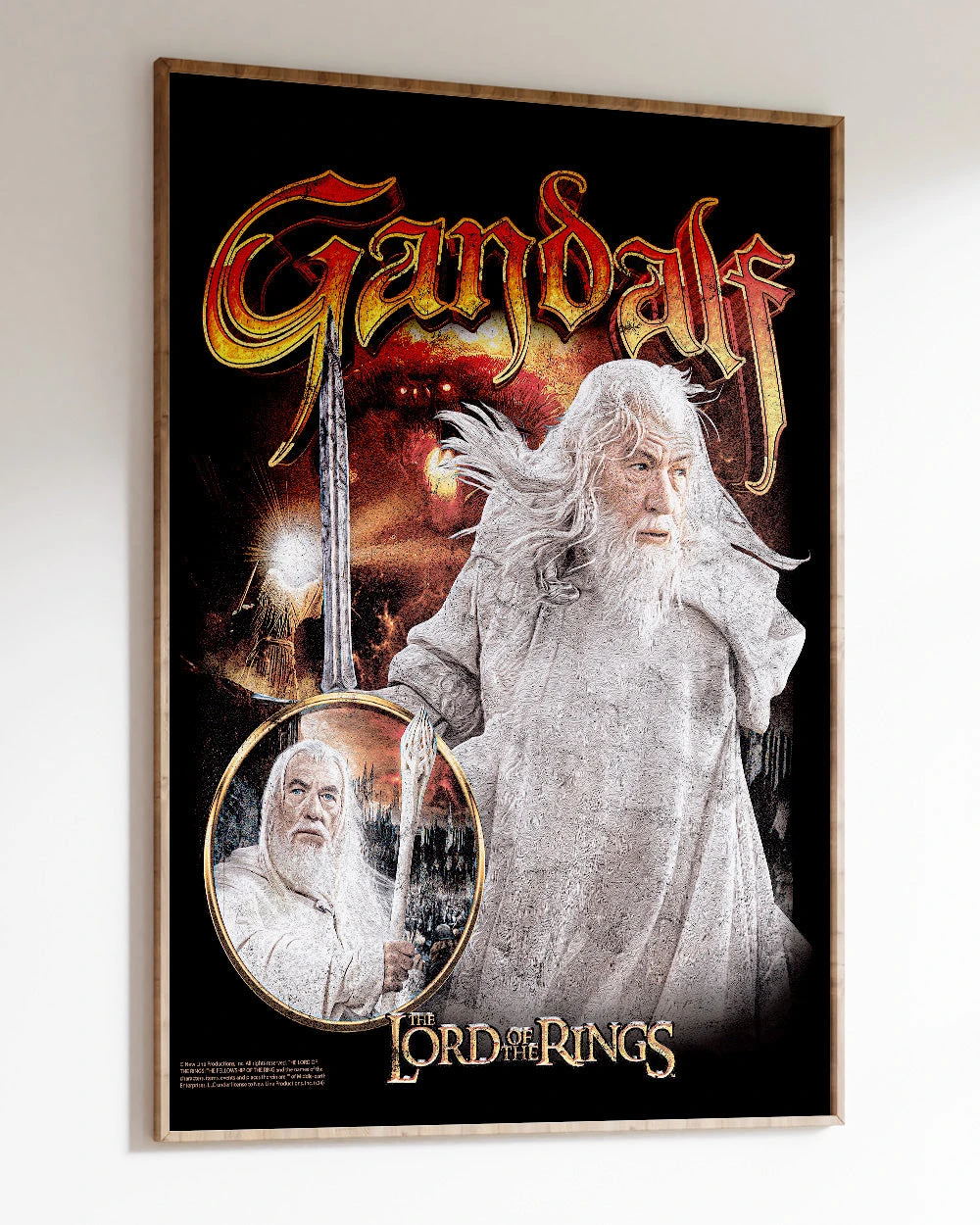Gandalf The White Art Print 3 Gandalf The White Art Print