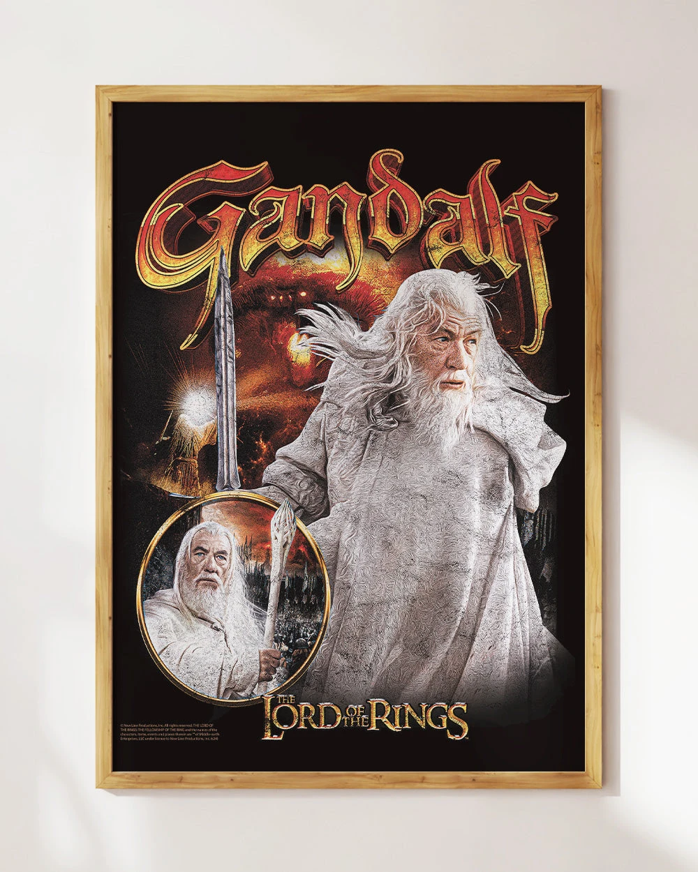 Gandalf The White Art Print 6 Gandalf The White Art Print - Image 4